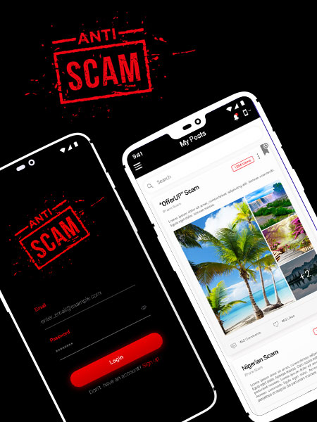 anti scam ios app development